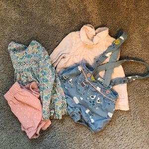 Girls Baby Boden 12-18 month sets